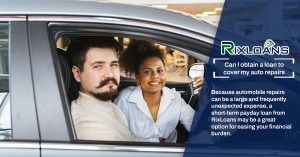 Couple inside the car