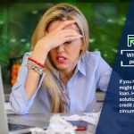 A woman sitting in front of a laptop computer trying to find which loans are best for people with bad credit