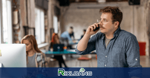 man talking over the cellphone