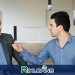 A man on a cell phone talking to another man on how to consolidate payday loans in Georgia